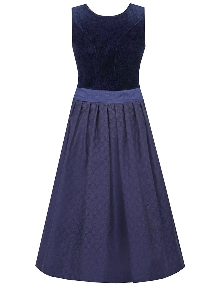 MarJo Dirndl Dirndl Mönchsroth 70cm Länge marine günstig online kaufen