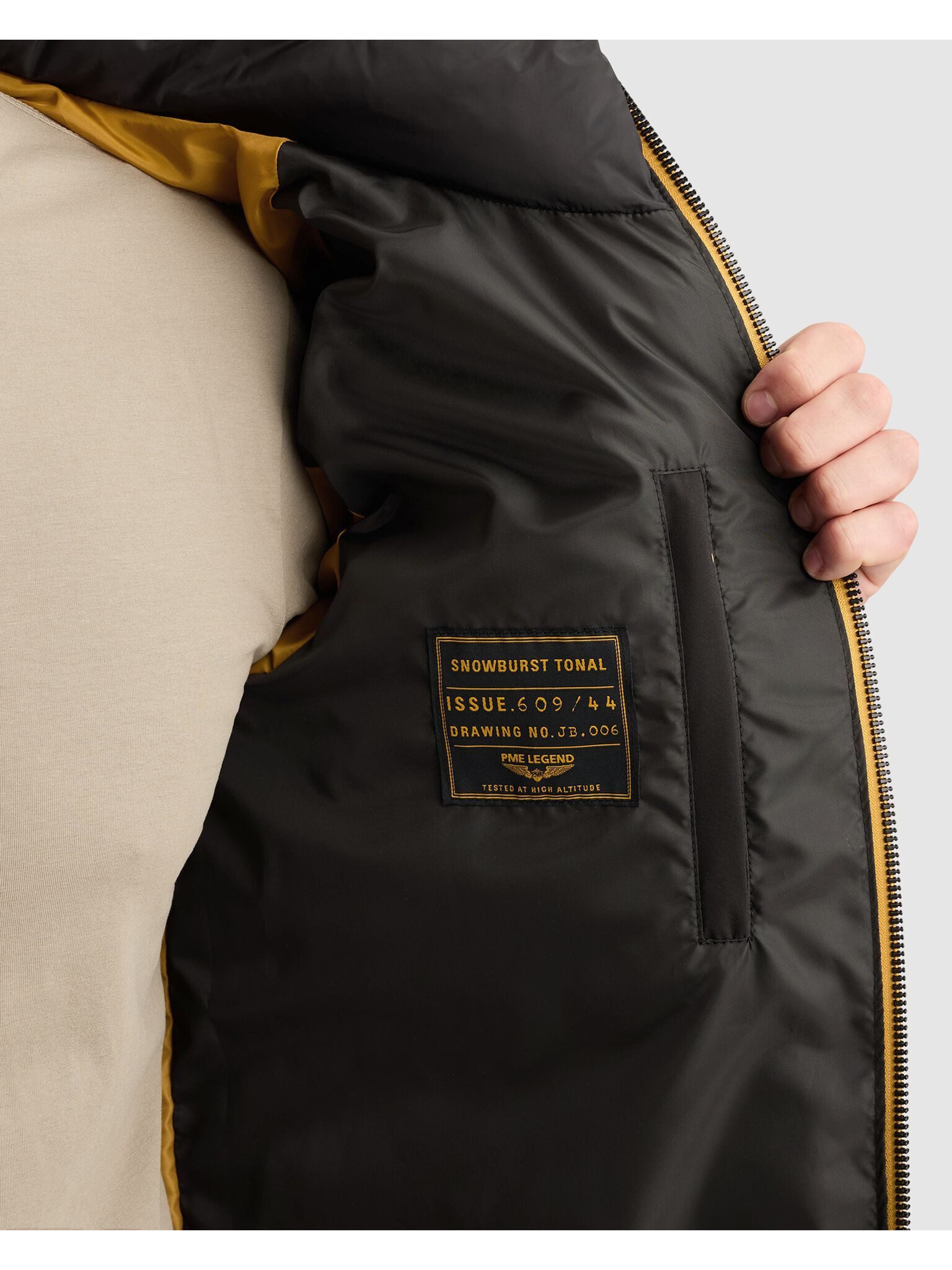 PME LEGEND Winterjacke AIRSHIP Mach6 /Pufferjacke - winddicht, atmungsaktiv & wärmend – Bild 5 von 5