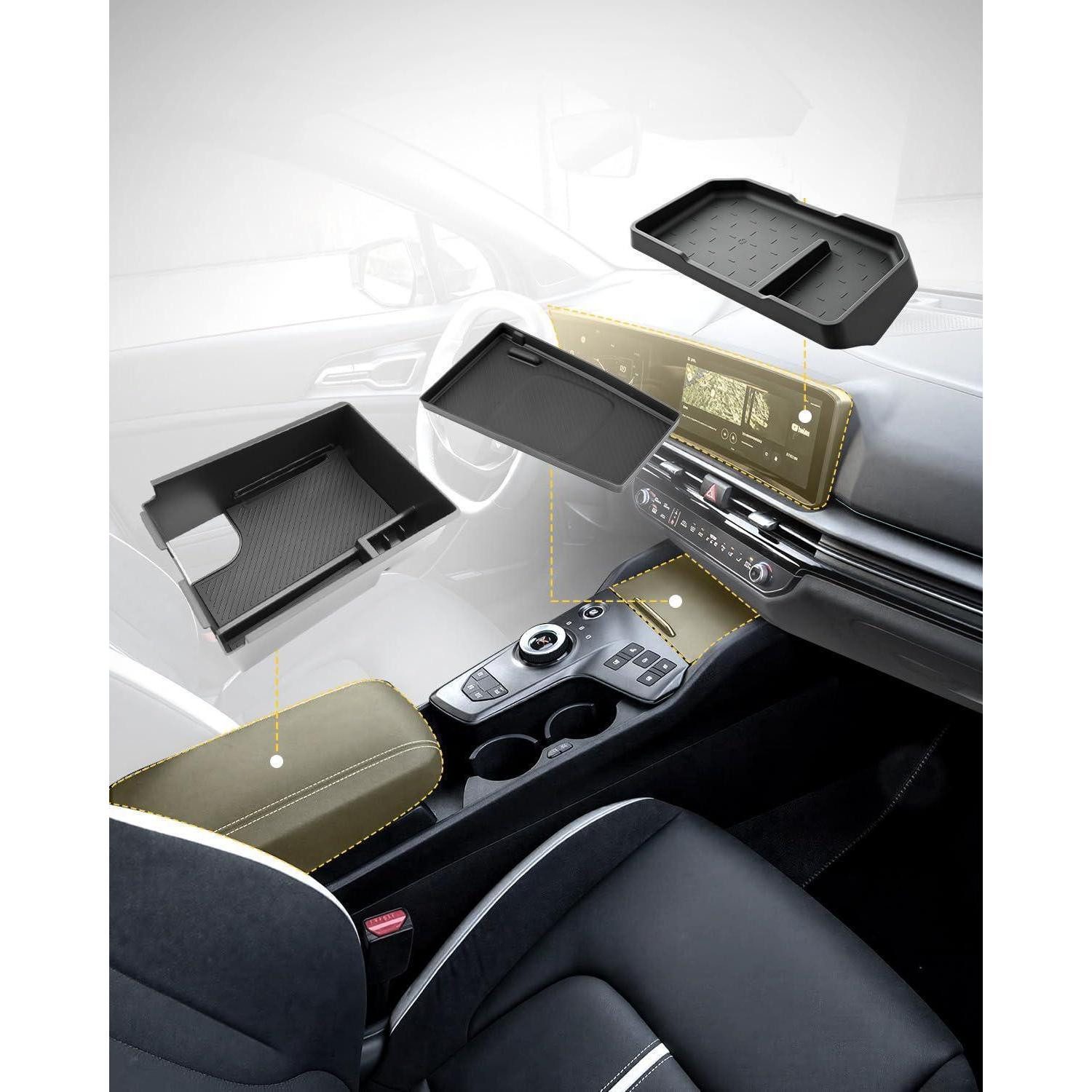 LuxusKollektion Taschenorganizer Aufbewahrungsbox Set Kia Sportage NQ5 HEV/PHEV
