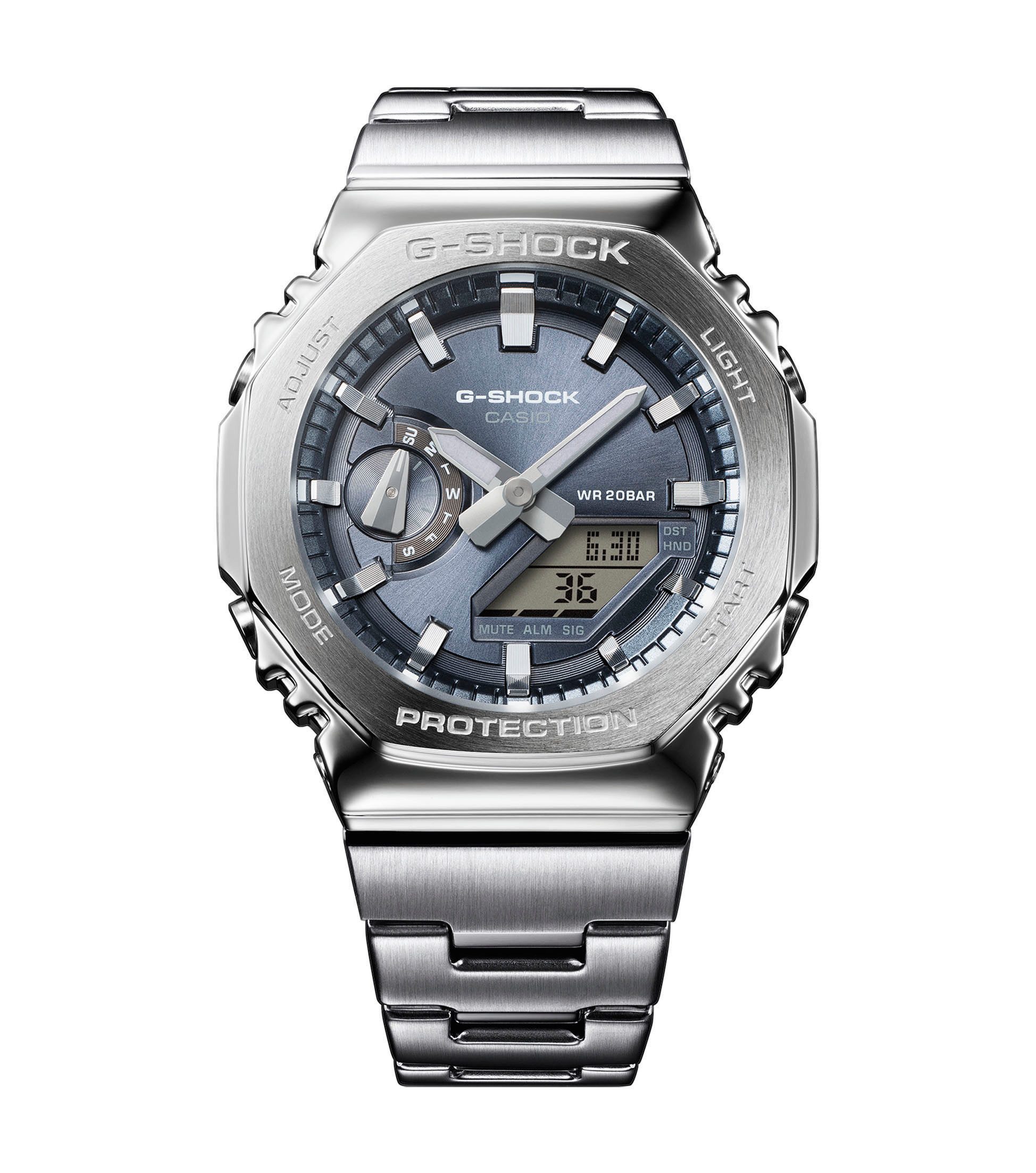 CASIO G-SHOCK Chronograph GM-2110D-8AER, Quarzuhr, Armbanduhr, Herrenuhr, E günstig online kaufen