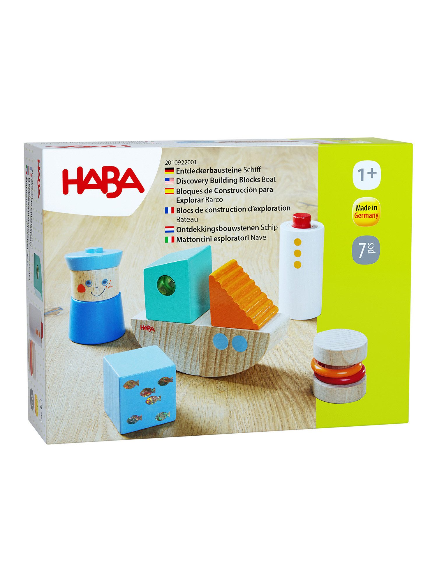 Haba Entdeckerbausteine Schiff Spielbausteine, unisex neutral