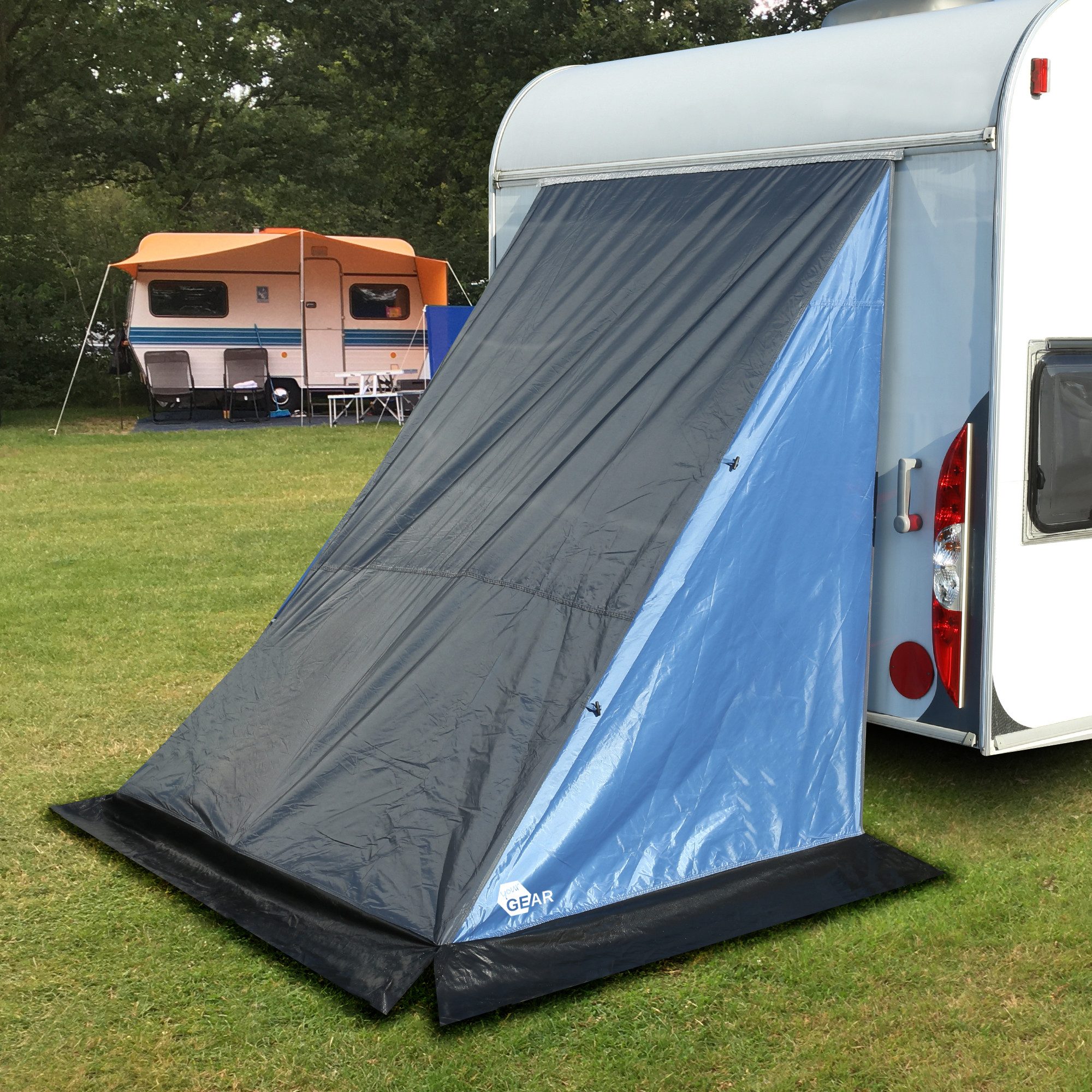 yourGEAR Vorzelt your GEAR Adria 180 Caravan Heckzelt, Geräte / Lagerzelt für Wohnwagen, Personen: 0