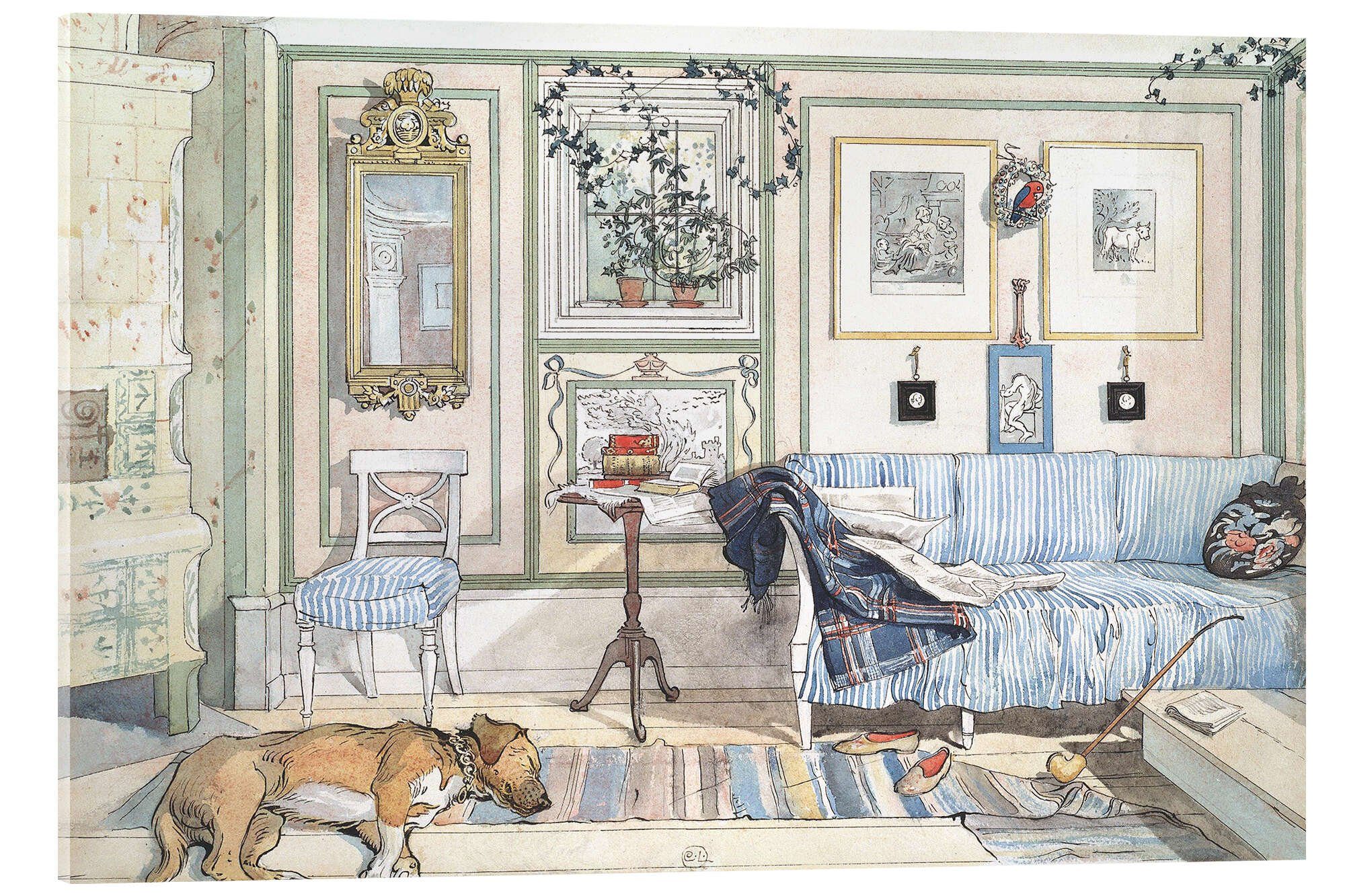 Acrylglasbild Carl Larsson