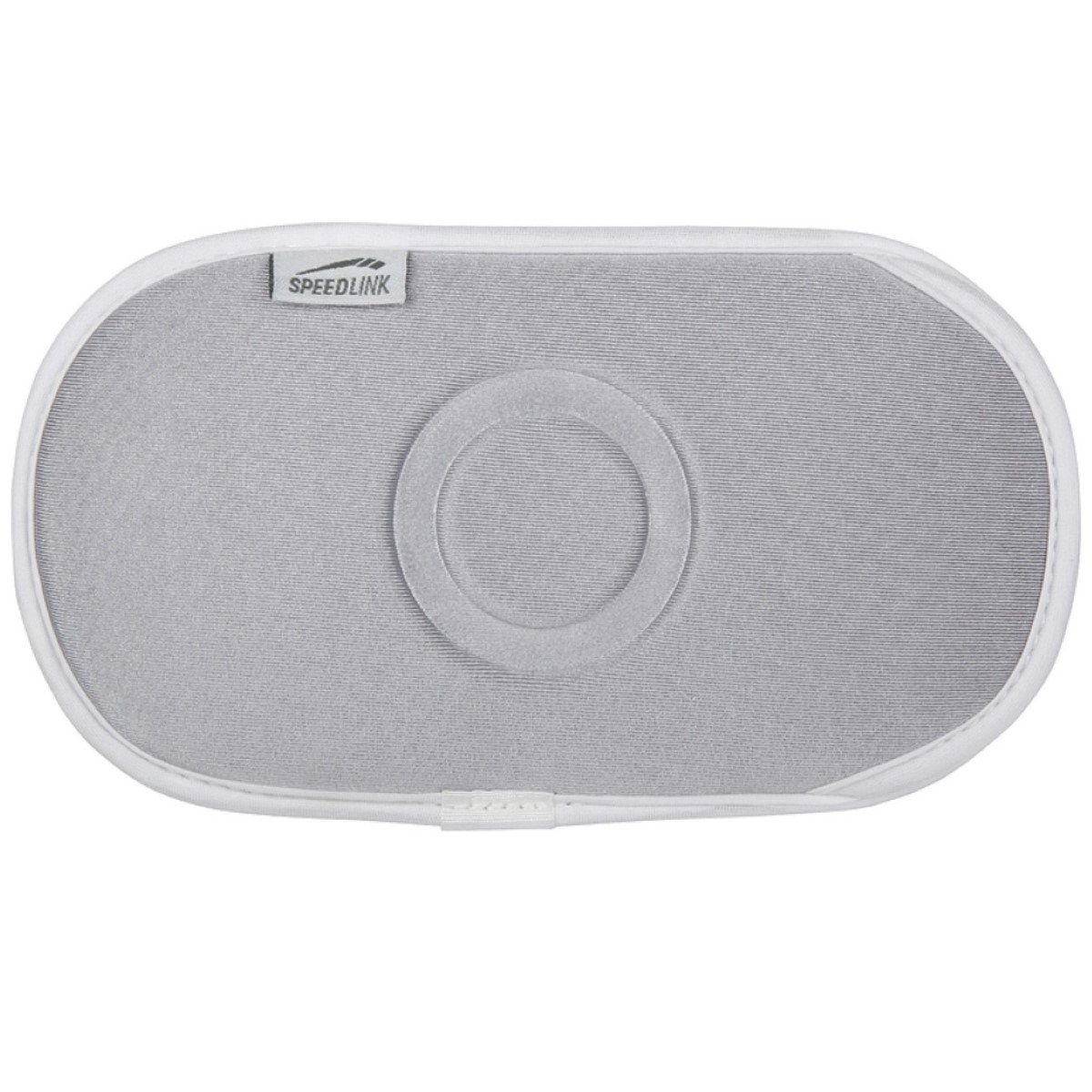 Speedlink Konsolen-Tasche Neopren Tasche Schutz-Hülle Etui Cover Silber, Cover für PSP Classic Fat 1000 Slim&Lite 2000 3000 Street Konsole