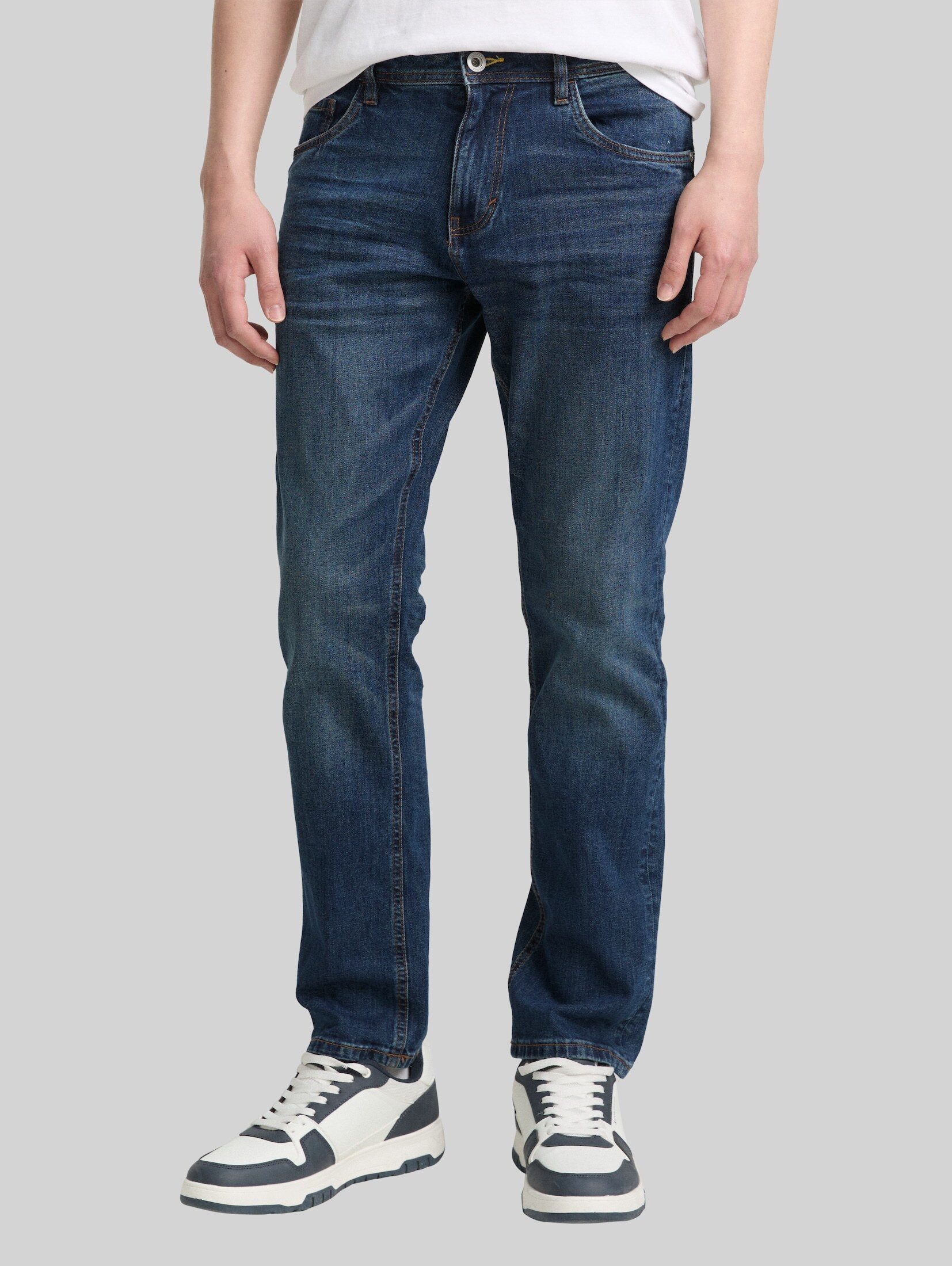 TOM TAILOR Slim-fit-Jeans Jeanshosen TTJOSH REGULAR SLIM Jeans mit Stretch