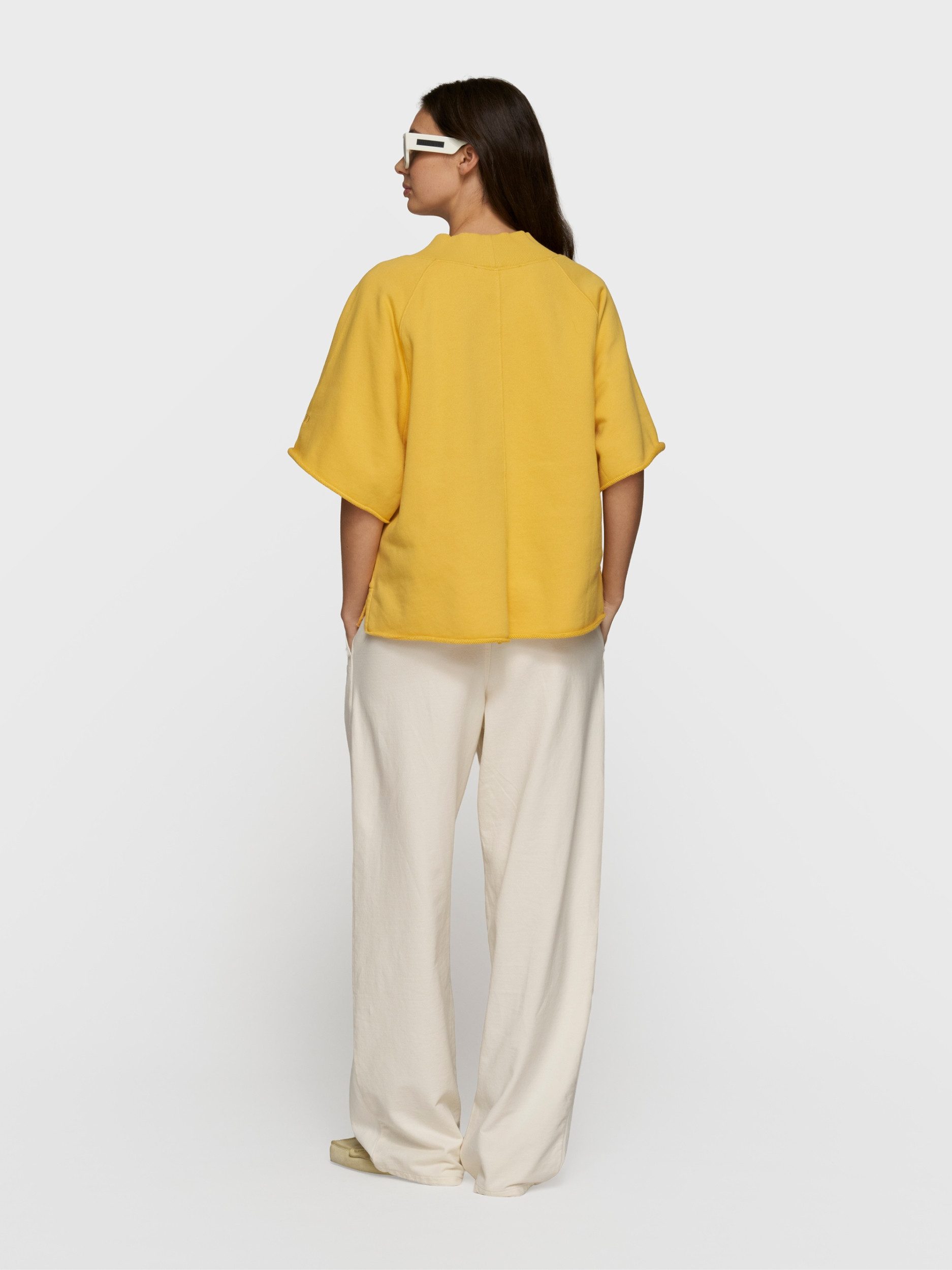 10DAYS Rundhalspullover short sleeve sweater v-neck