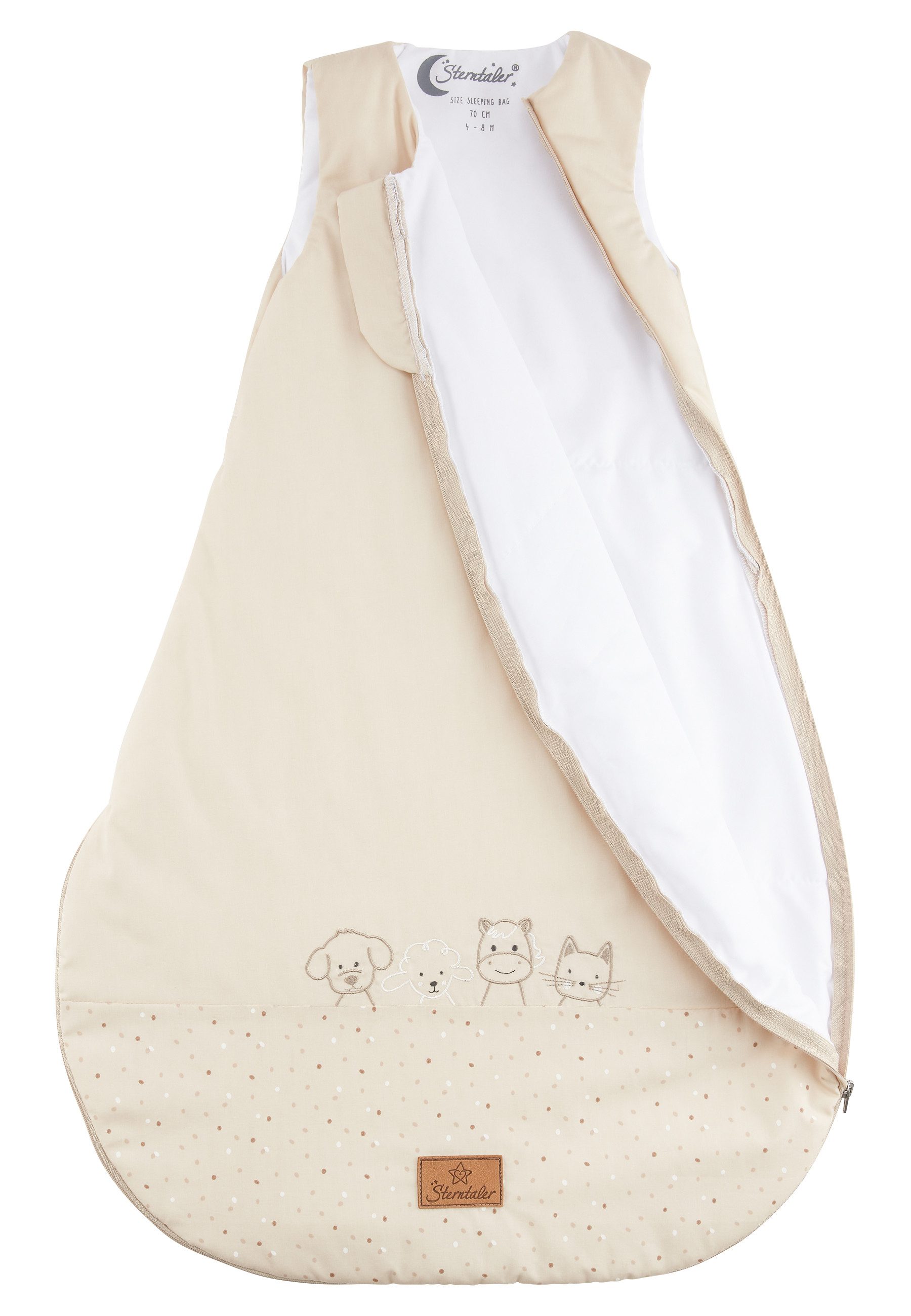 Sterntaler® Babyschlafsack Schlafsack 90cm BAUERNHOF (1 tlg)