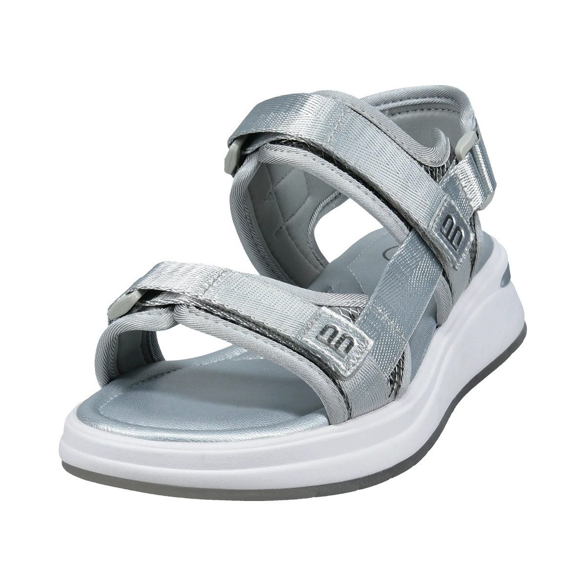 BAGATT Nira silber/metallic Damen Sandale günstig online kaufen
