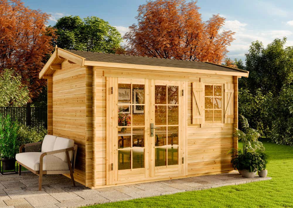Thumbnail - Alpholz Gartenhaus Luisa-28, BxT: 360x270 cm