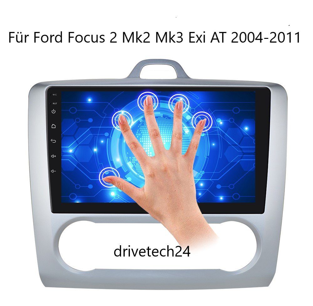 GABITECH 9 zoll Autoradio GPS Navigation Für Ford Focus 2 MK2 MK3 Exi AT  Autoradio