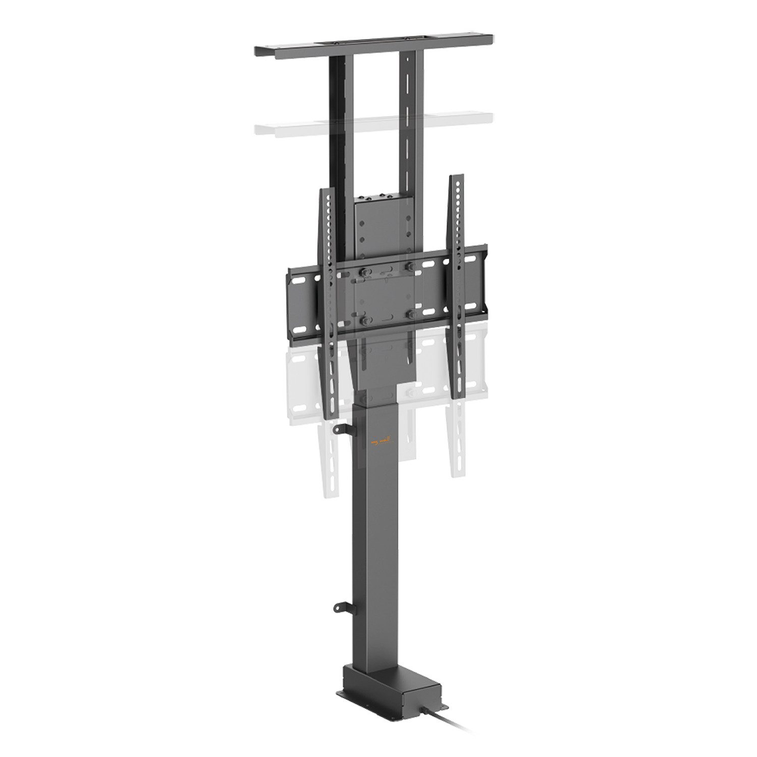 my wall TV-Ständer HP63AL, (bis 55 Zoll, elektrischer TV Lift per Tuya-App oder Fernbedienung)