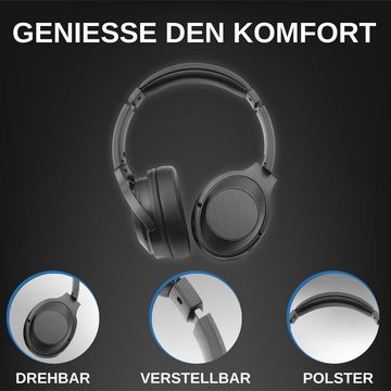 fontastic Drahtloser Kopfhörer Anca Bluetooth-Kopfhörer