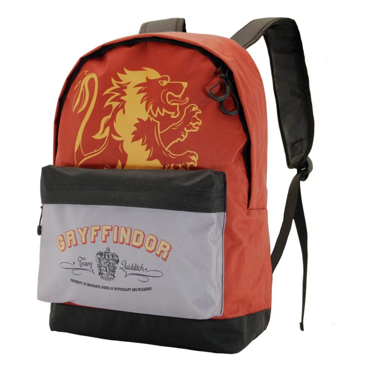 Harry Potter Rucksack Gryffindor Schulrucksack leichter Rucksack mit Fronttasche