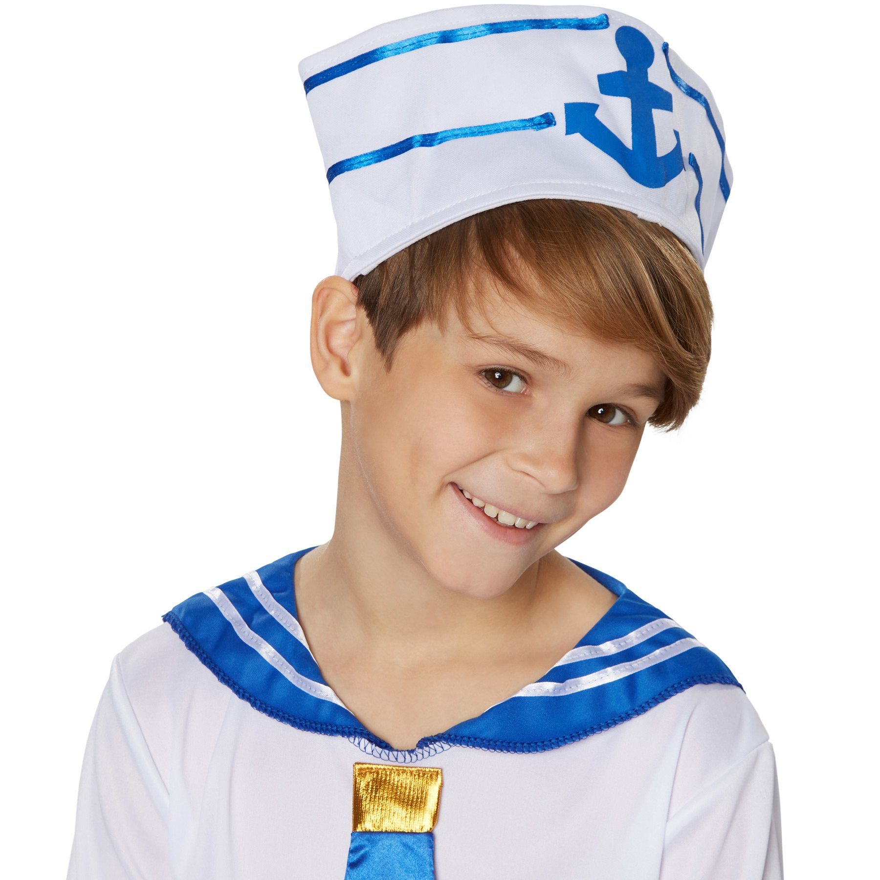 dressforfun Kostüm Jungenkostüm Marine Junge, Cooles Oberteil im Marinelook