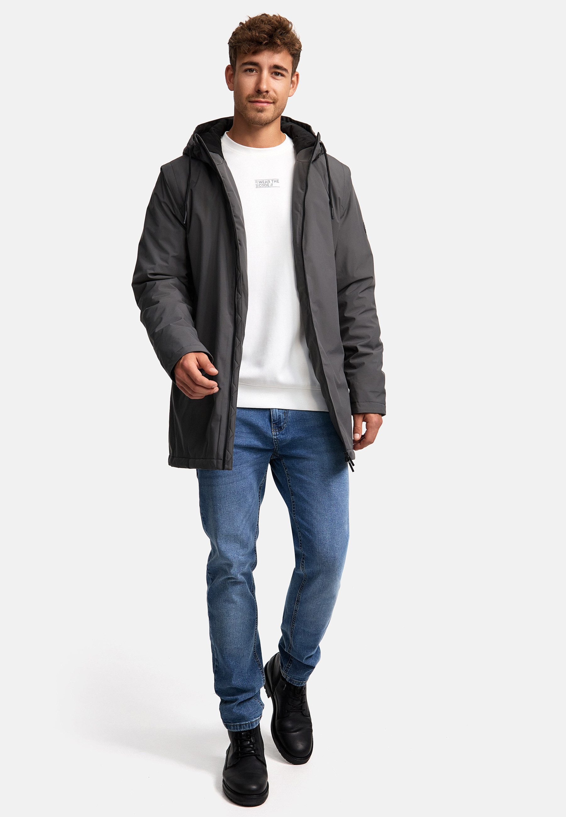 Indicode Parka Herren INEmilio Herrenparka Herrenjacke
