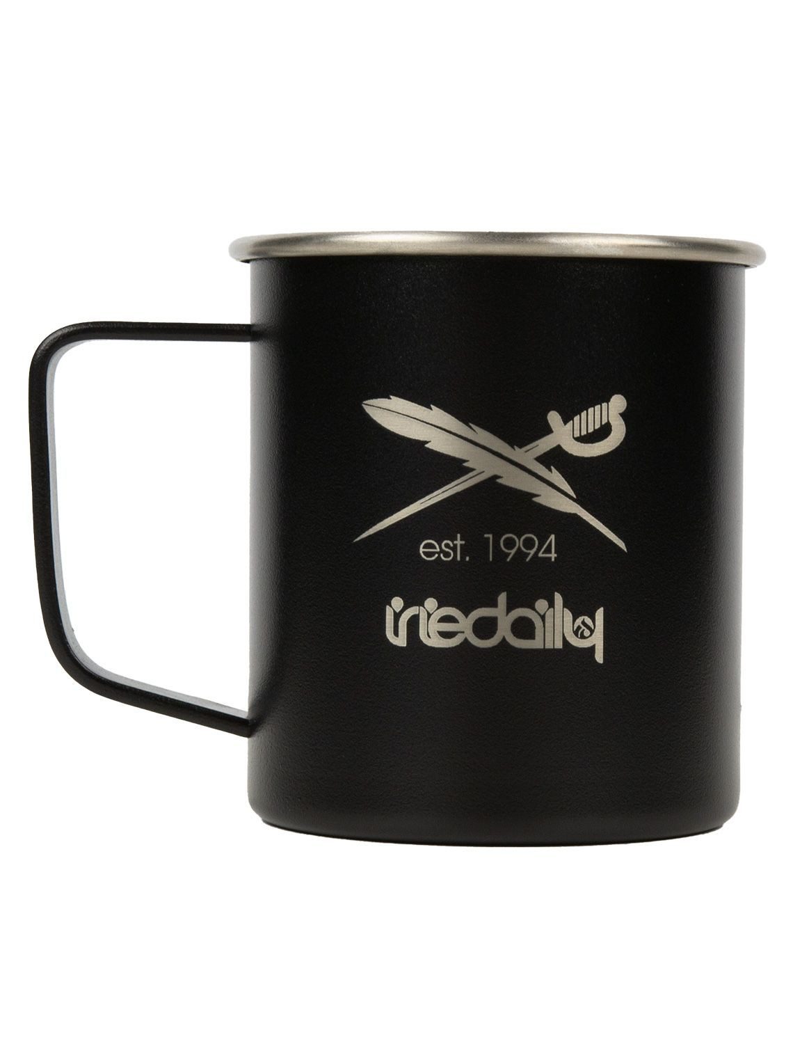 iriedaily Tasse - Becher - Camp Cup - Single wall stainless camp cup, 74% Edelstahl, 18% Chrom, 8% Nickel