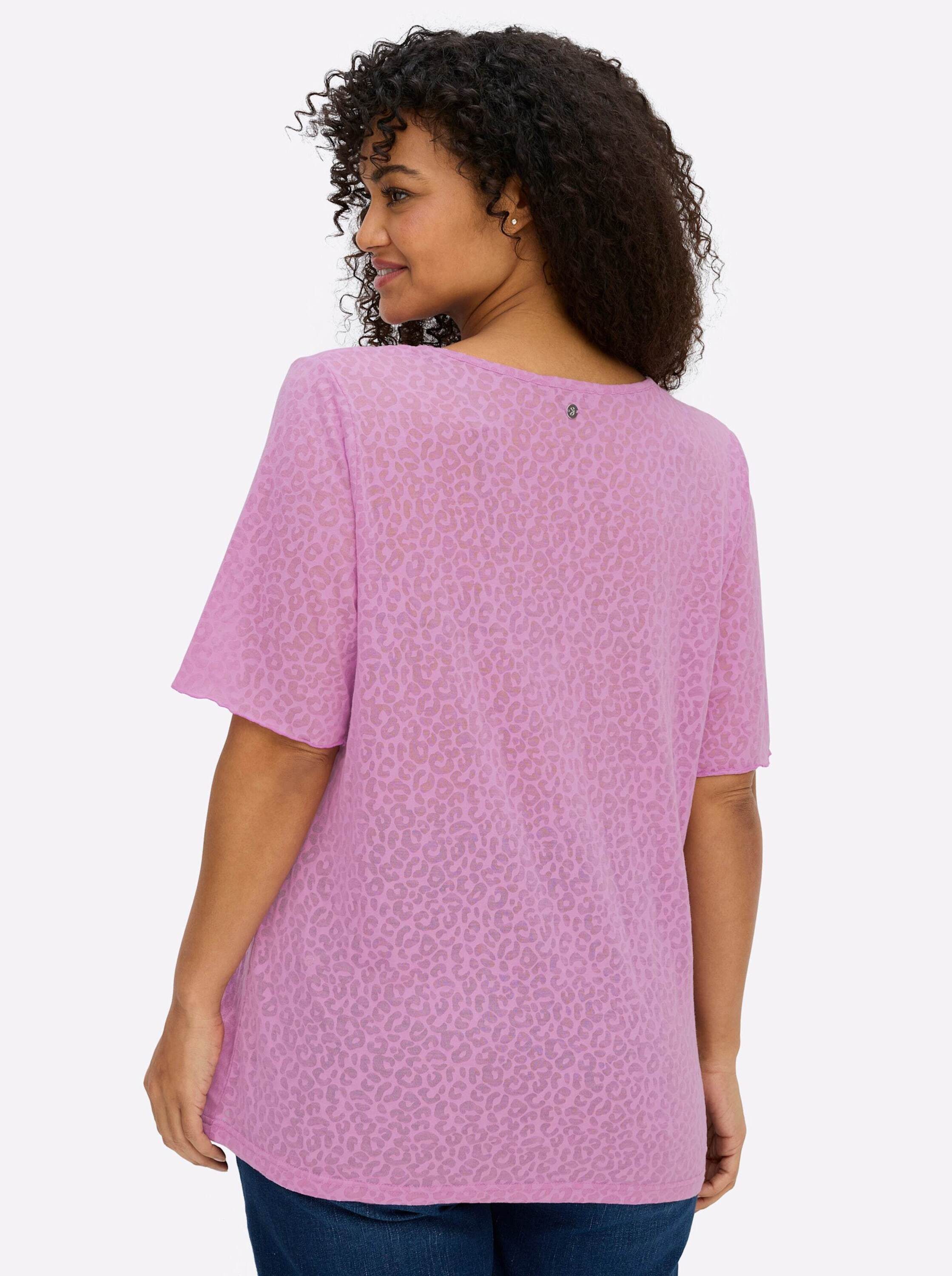 Sheego T-Shirt Shirt Kurzarm