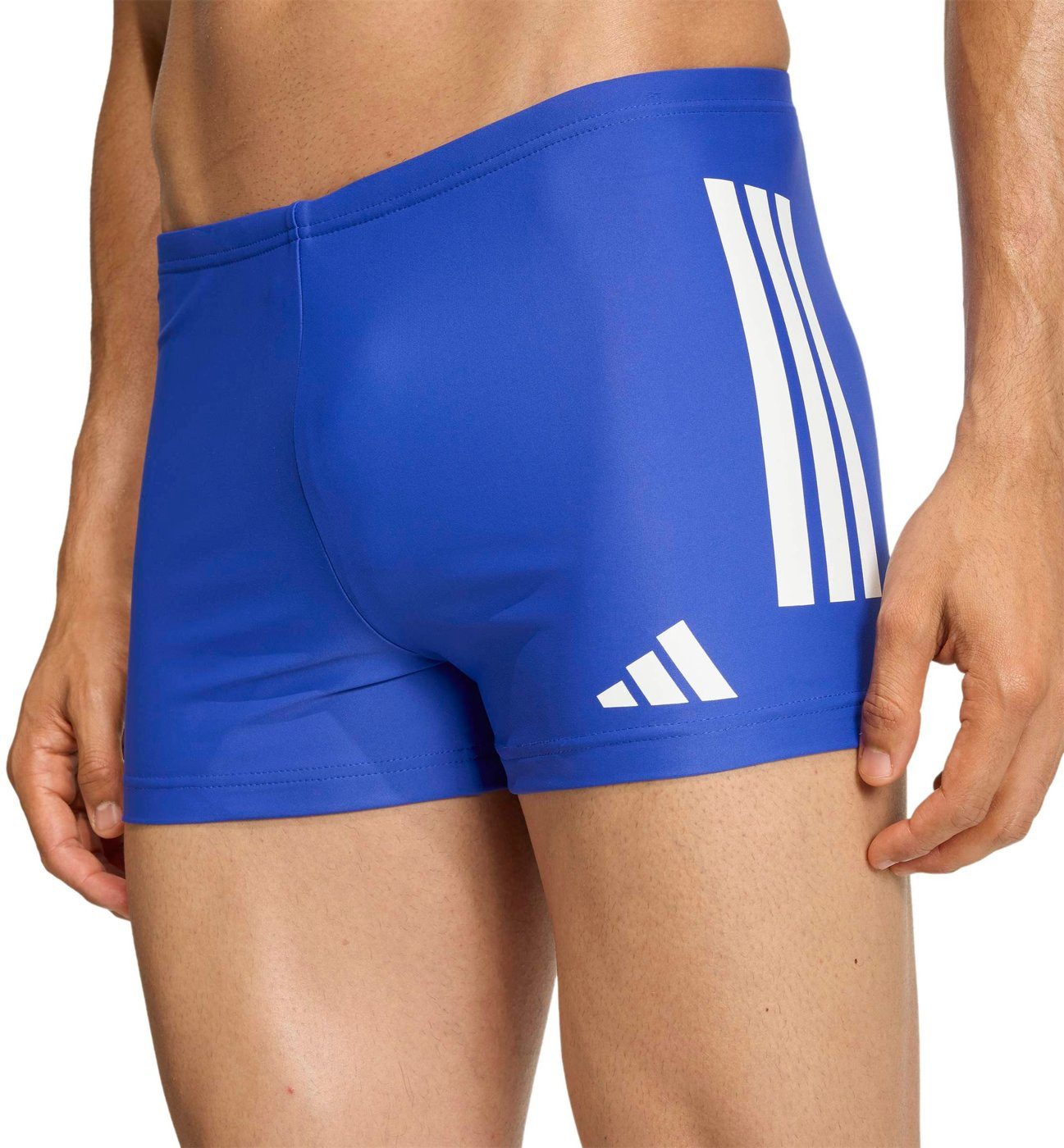 adidas Sportswear Badehose 3S BLD BOXER SELUBL/WHITE – Bild 5 von 5