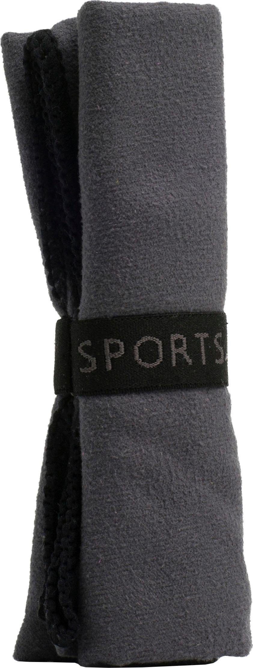 Gözze Sporthandtuch Sports by Gözze, Microfaser (3-St), im Set, schnell trocknend, Mikrofaser, für Sport, Reisen & Camping