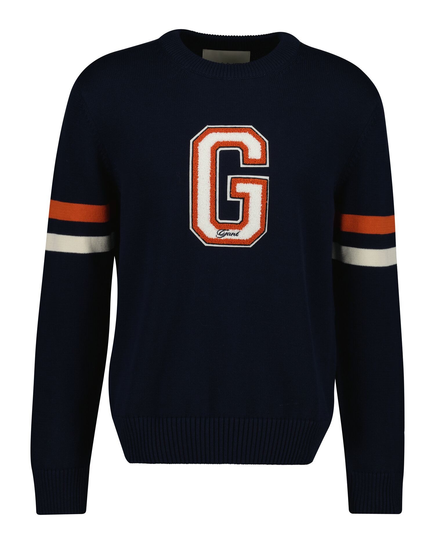 Gant Strickpullover GRAPHIC BADGE Rundhals, regular fit günstig online kaufen