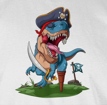 Shirtracer Tanktop T-Rex Dino Pirat Dinosaurier-Piratenabenteuer mit TRex Piraten-TRex Dinosaurier Dino