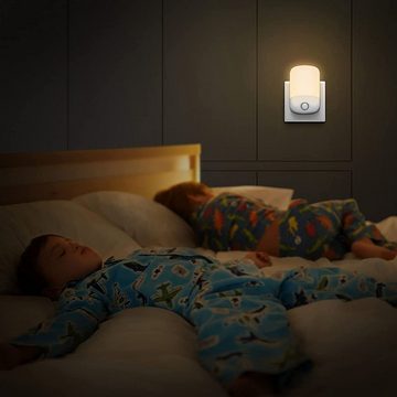 oyajia Nachtlicht LED Nachtlicht mit Bewegungsmelder, Einstellbar, Warmweiß