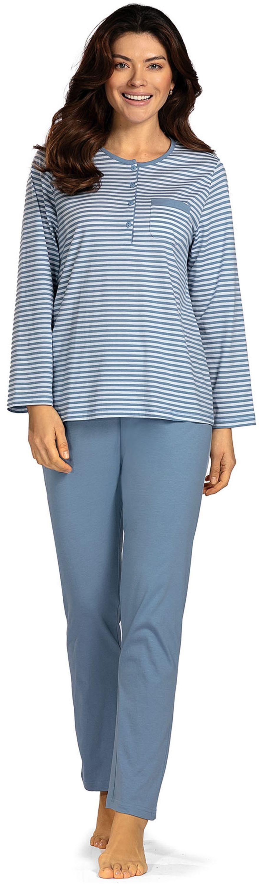 comtessa Schlafanzug Mellow Luxe (Set, 2 tlg., 2-teilig) Damen Pyjama lang günstig online kaufen