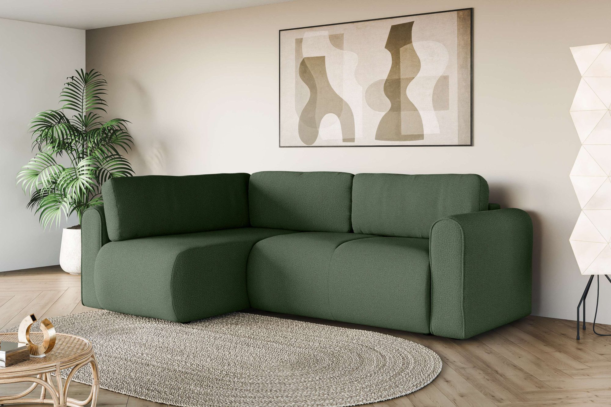 INOSIGN Ecksofa Zacharia wahlweise Schlafsofa mit günstig online kaufen