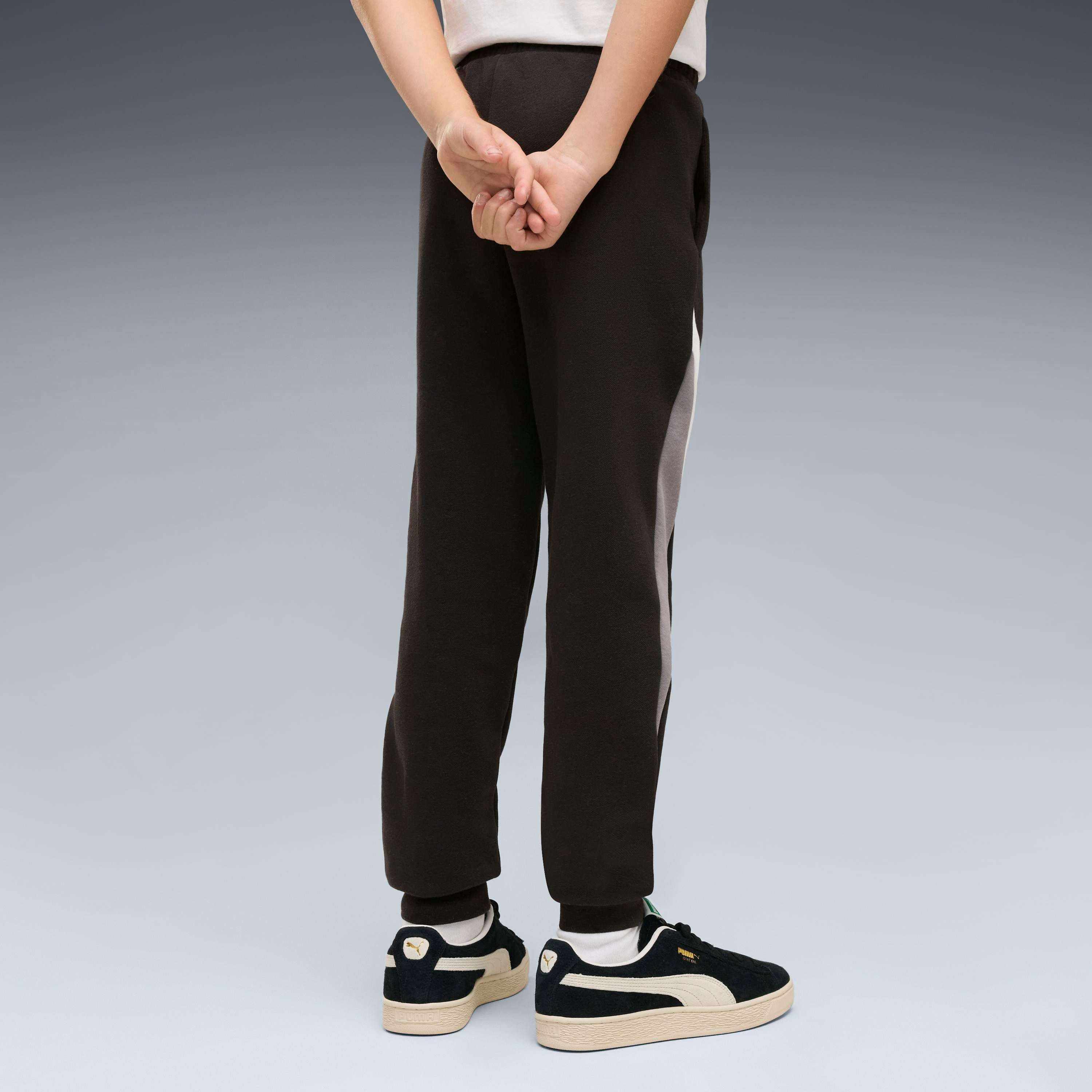 PUMA Trainingshose ESS BLOCK SWEATPANTS FL B Regular Fit, für Sport und Freizeit, sportlicher Stil – Bild 2 von 5