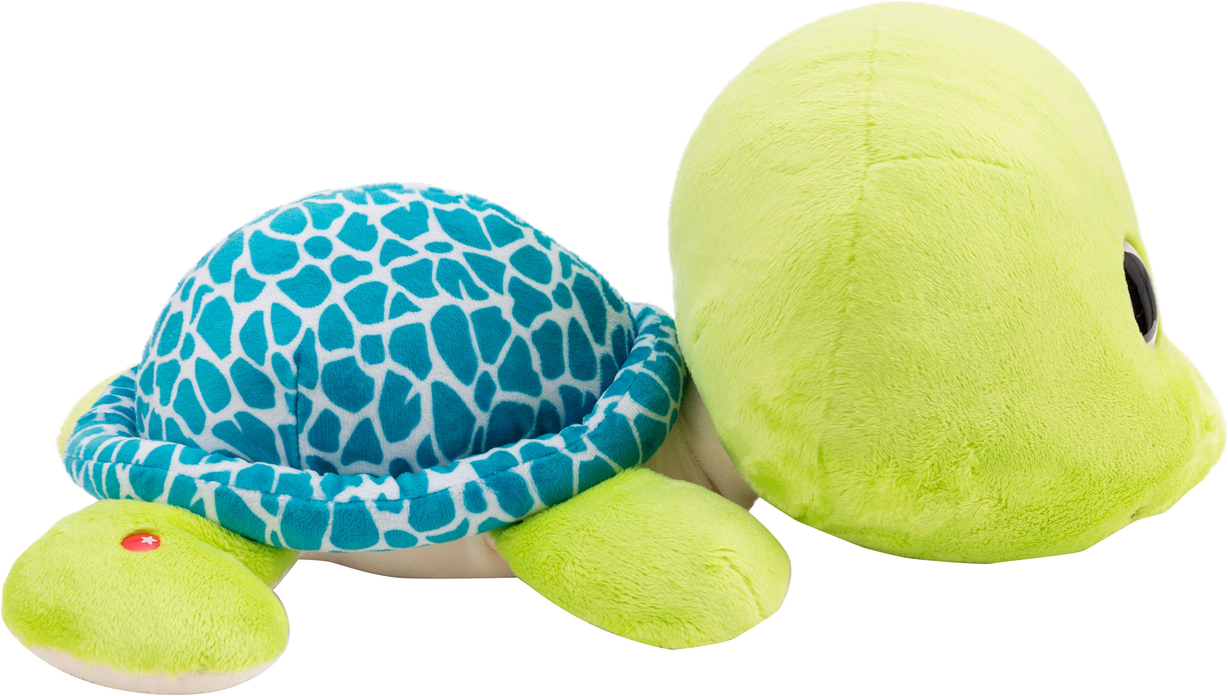 Nici Kuscheltier Glubschis, Schildkröte Welloni grün, 45 cm liegend
