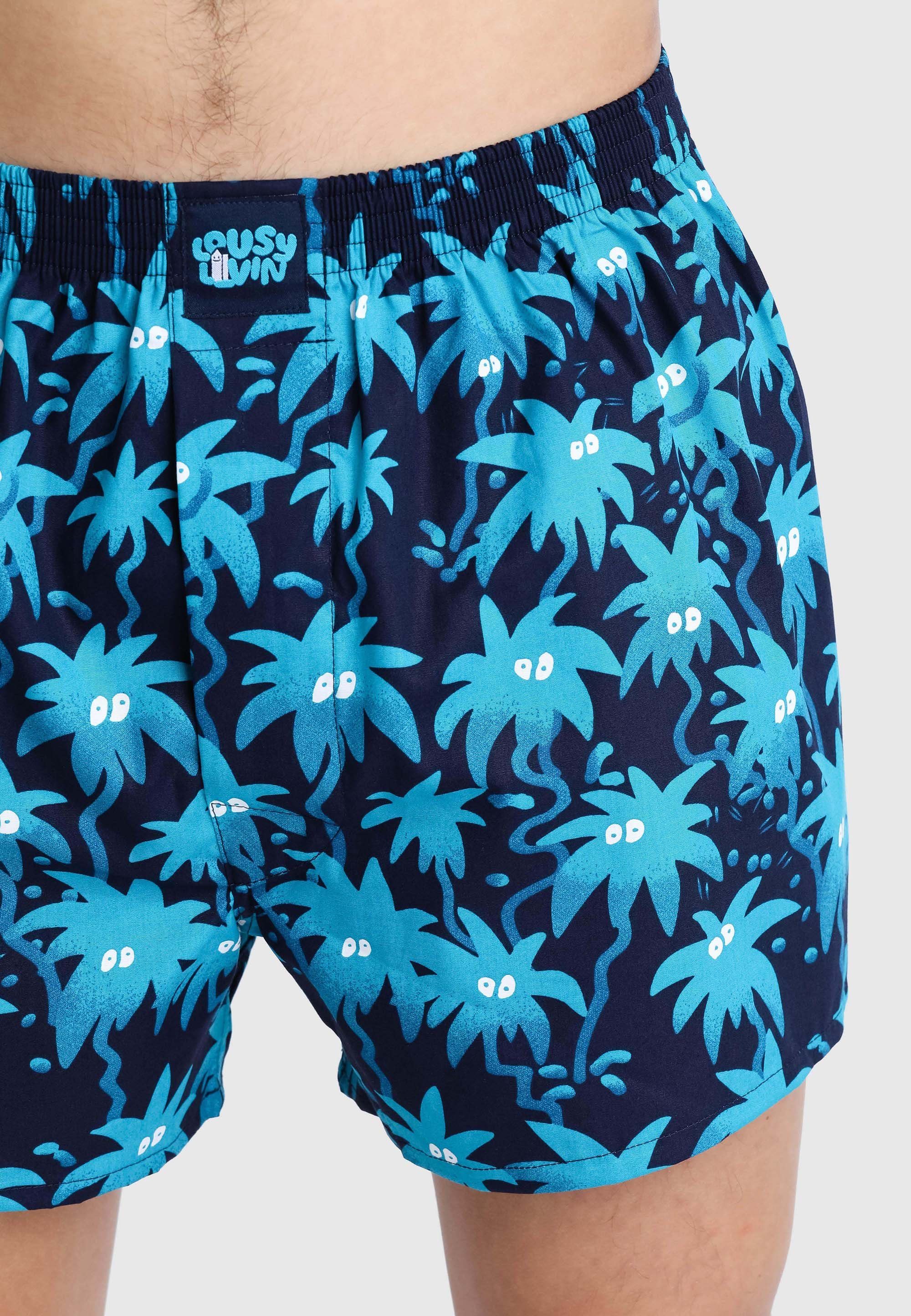 Lousy Livin Boxershorts mit buntem Allover-Print