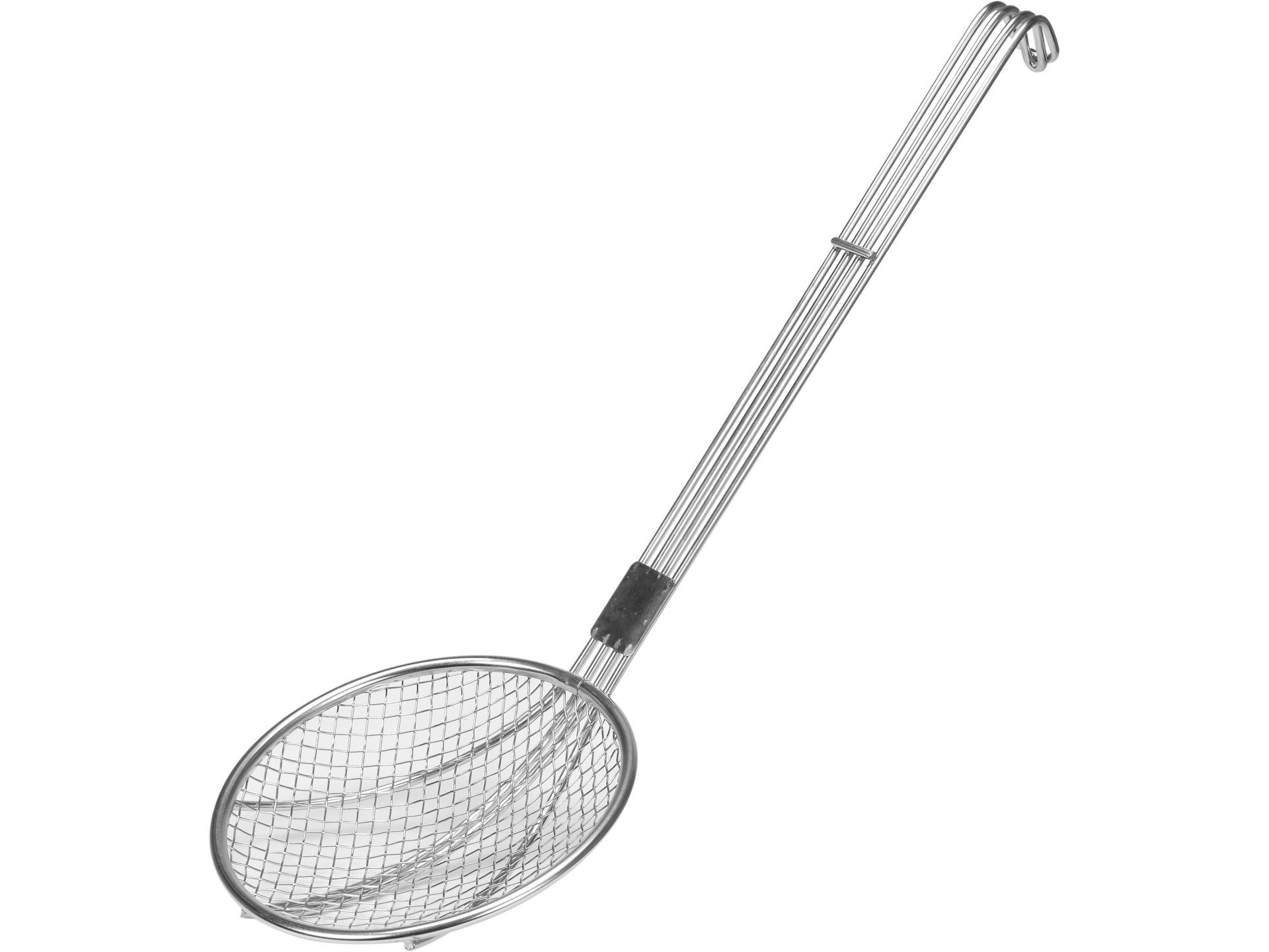 TRIZERATOP Küchensieb ŁYŻKA CEDZAKOWA 155MM, Edelstahl 18/8, (Abschöpflöffel Edelstahl 155 mm mit verstärktem Griff, Abschöpflöffel Edelstahl 155 mm mit verstärktem Griff)