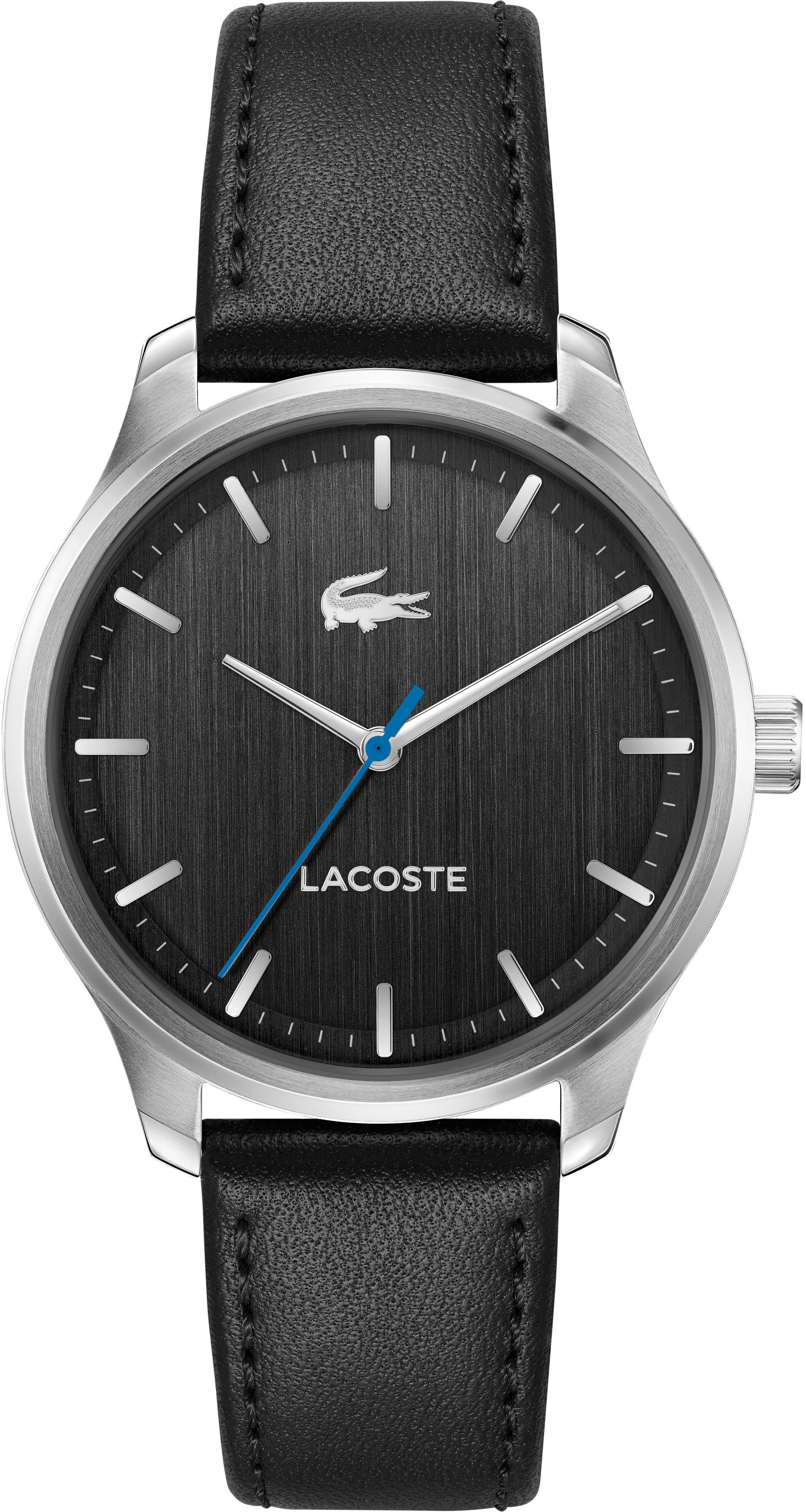 Lacoste Quarzuhr LISBON 2011372, Armbanduhr, Herrenuhr, Lederarmband, analo günstig online kaufen