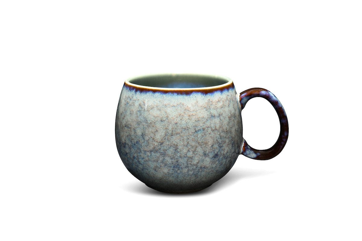 MAOCI teaware for your life Tasse Jumbotasse rot blau rosa Keramik 0,5 L, 1-tlg.