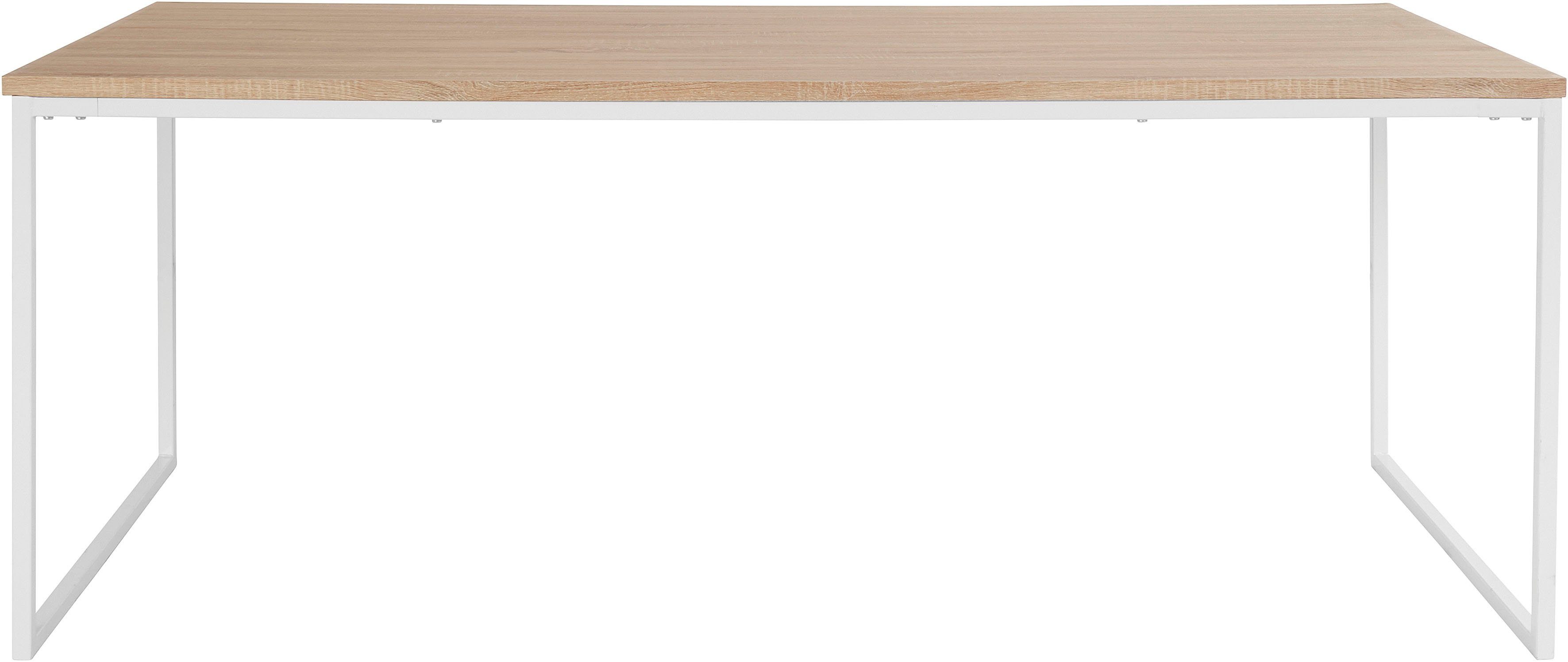 andas Esstisch Hulsig (1-St), mit Tischplatte in einer Holzoptik und fühlba günstig online kaufen