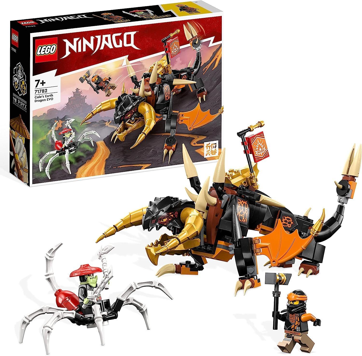 LEGO® Ninjago - Coles Erddrache EVO (71782) Konstruktions-Spielset, (285 St günstig online kaufen