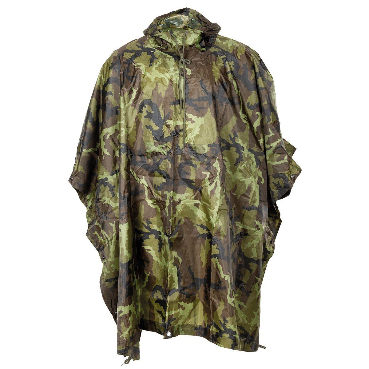 Regenponcho US Poncho, Rip Stop, Mod., CZ tarn, Gr. 144 x 223 cm