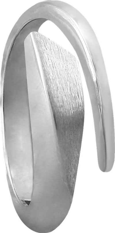 SilberDream Silberring SilberDream zeitlos Ring Damen Gr. 56 (Fingerring), Damen Ring zeitlos, 56 (17,8) aus 925er Sterling Silber, Farbe: silber