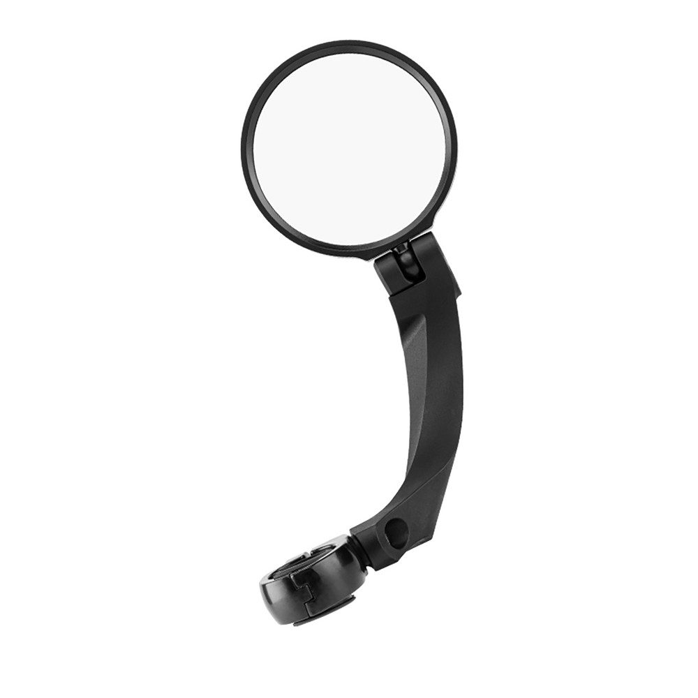 ROCKBROS Fahrradspiegel Rockbros 26210001003 Rückspiegel links für Fahrräder – Schwarz (Spar-Set, 1-St., Ø 75 mm verstellbar), 75 mm, 3D verstellbar, für Lenker 20-24 mm