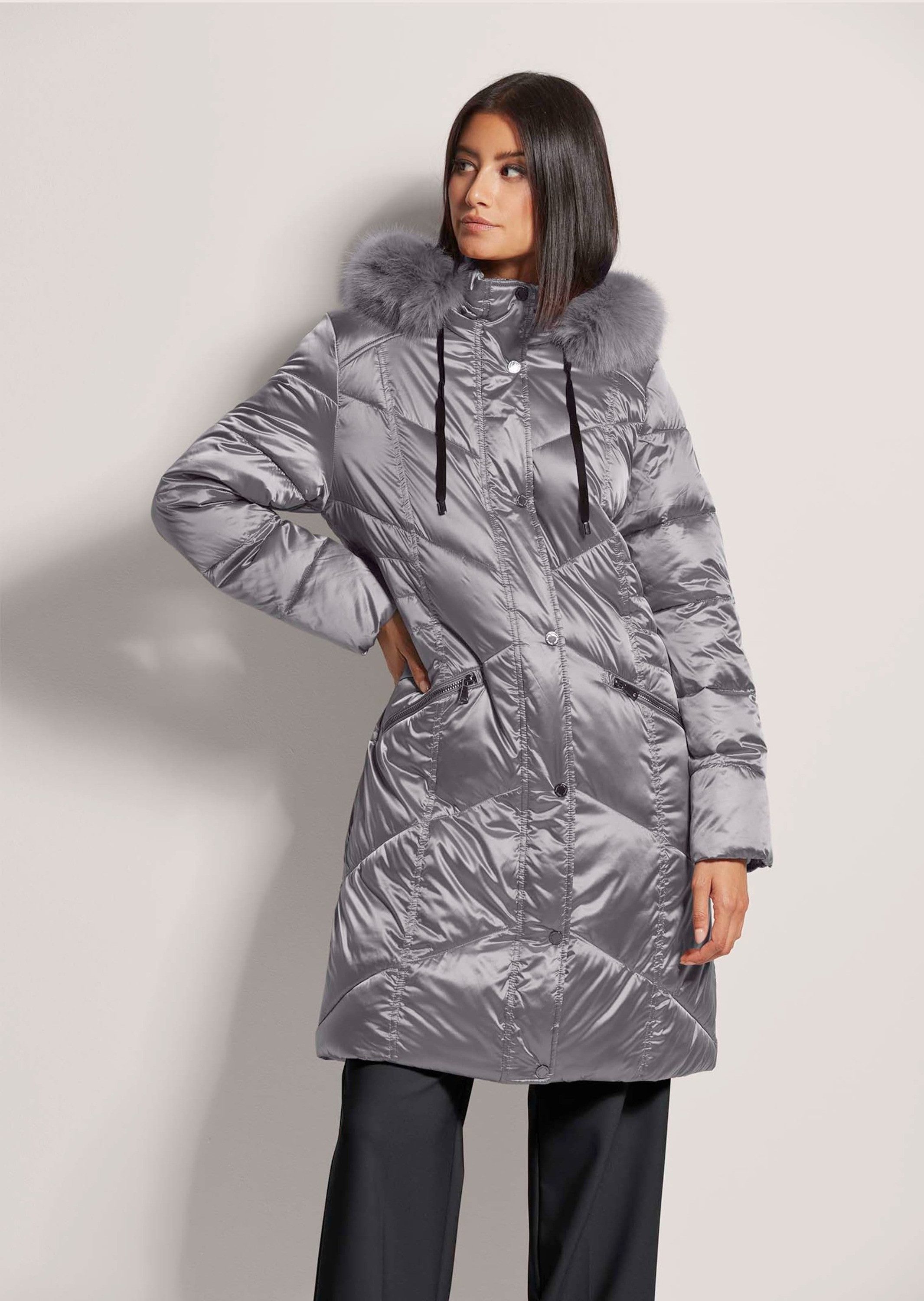 MADELEINE Steppjacke Kapuzenjacke mit Fancy-Stepp günstig online kaufen