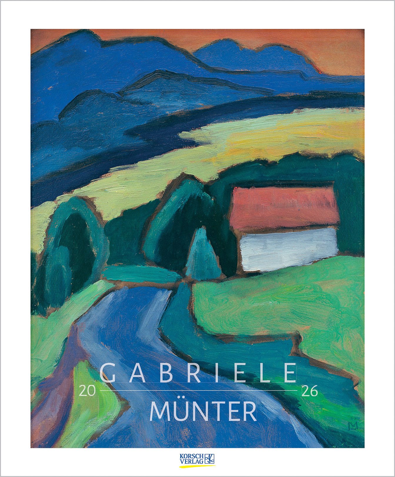 Korsch Verlag Kunstkalender Korsch Kalender Gabriele Münter 2026