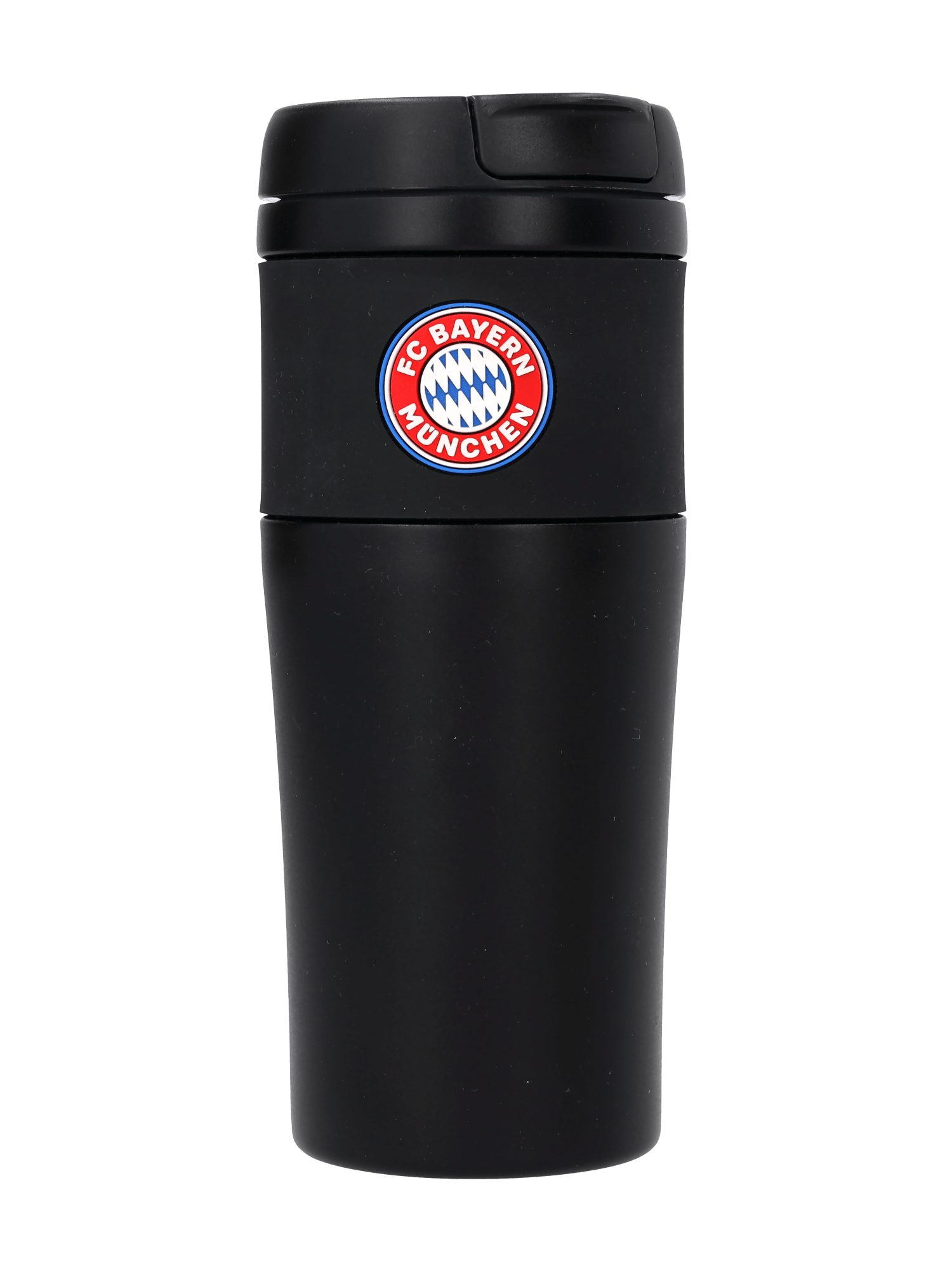 FC Bayern München Becher FC Bayern München I Thermobecher I To Go Becher I 0,5 l I Schwarz, Edelstahl