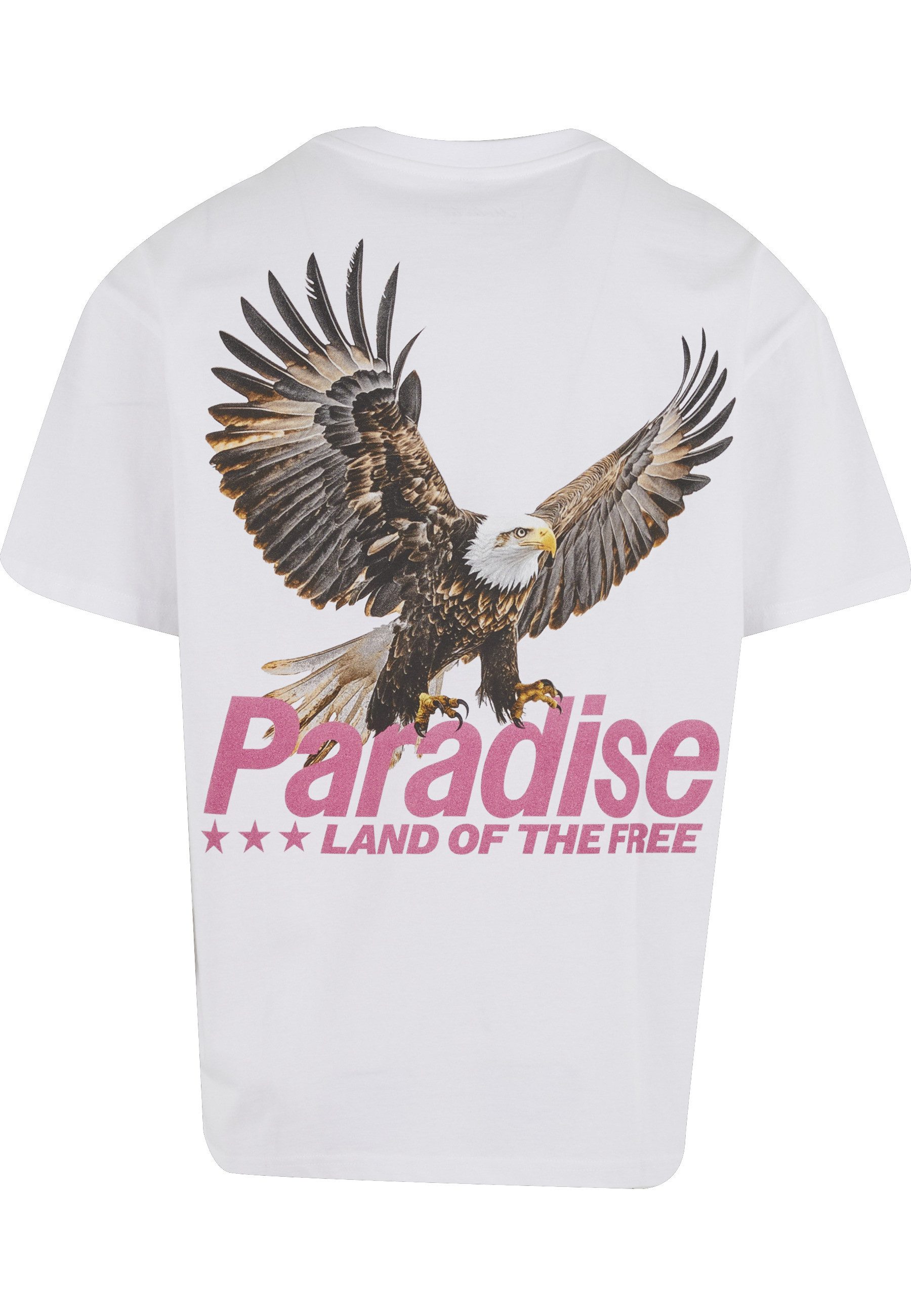 MisterTee T-Shirt MisterTee Paradise Land Oversize Tee (1-tlg)