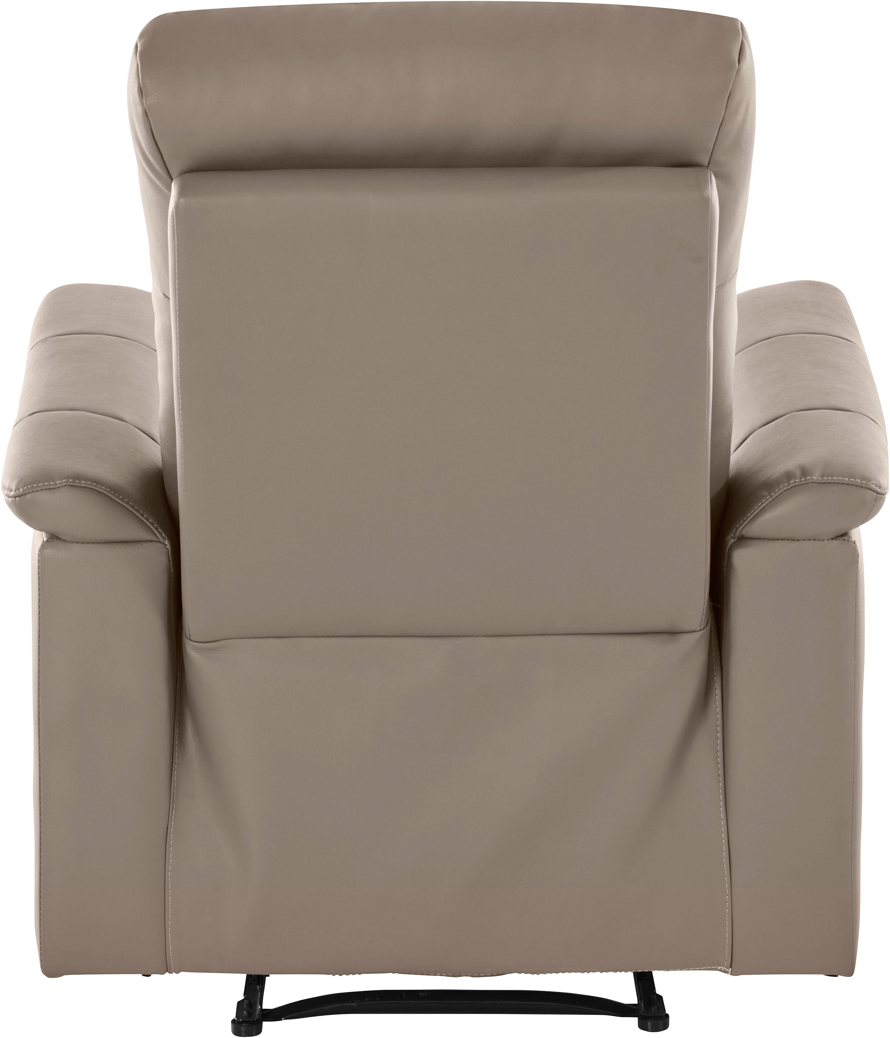 Home affaire Relaxsessel Southbrook, TV-Sessel mit Schlaffunktion, Wohnzimmer, Funktionssessel, mit manueller und elektrischer Relaxfunktion