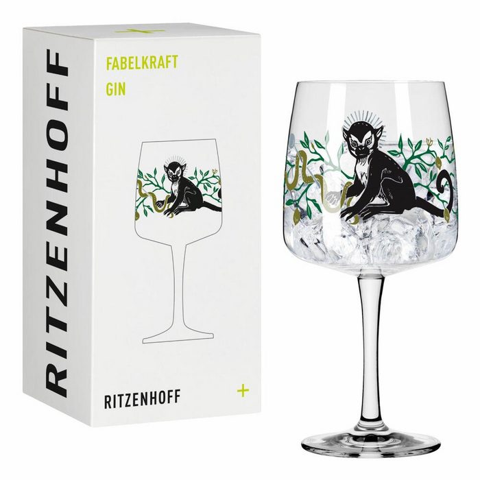 Ritzenhoff Longdrinkglas Fabelkraft Gin 001 Kristallglas Made in Germany