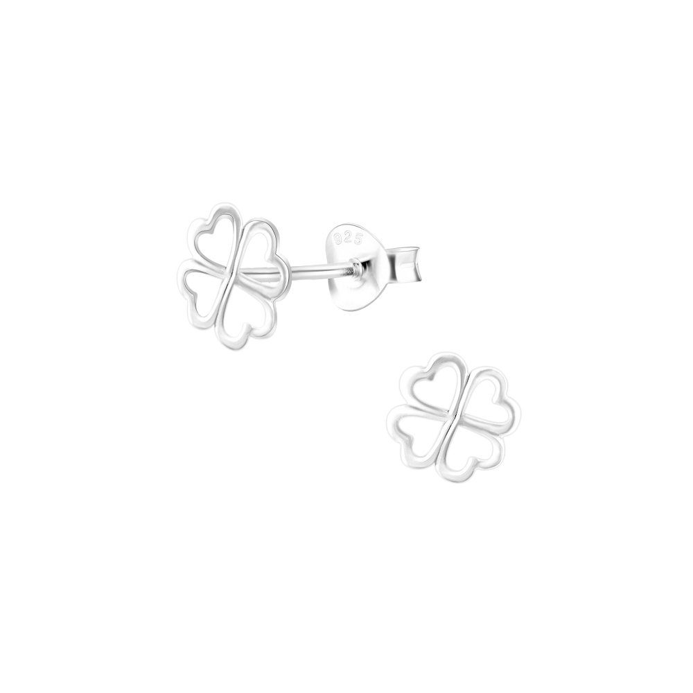 ALEXANDER YORK Paar Ohrstecker KLEEBLATT cut-out günstig online kaufen