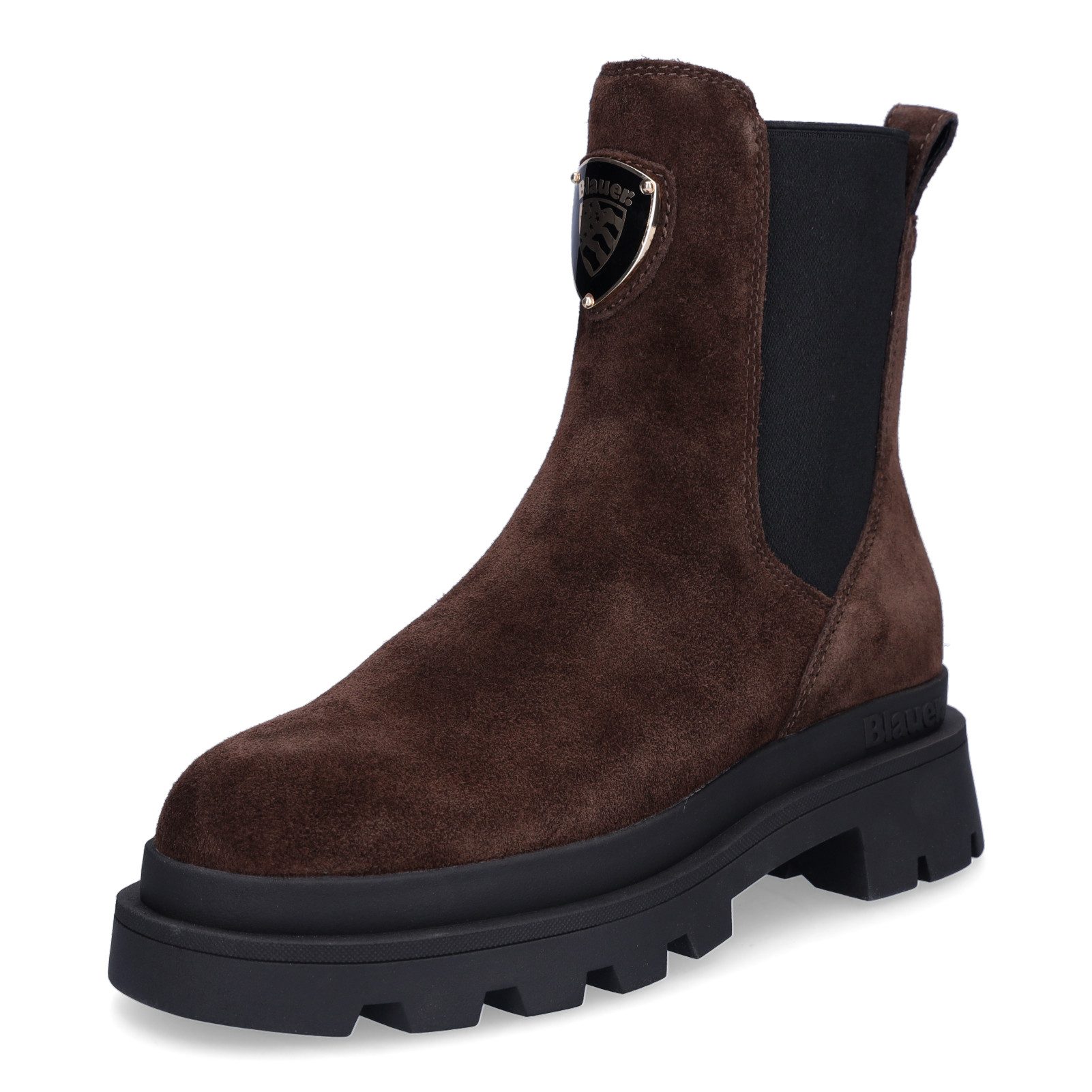 Blauer.USA Blauer Damen Chelsea Boot Kimmel dunkelbraun Chelseaboots