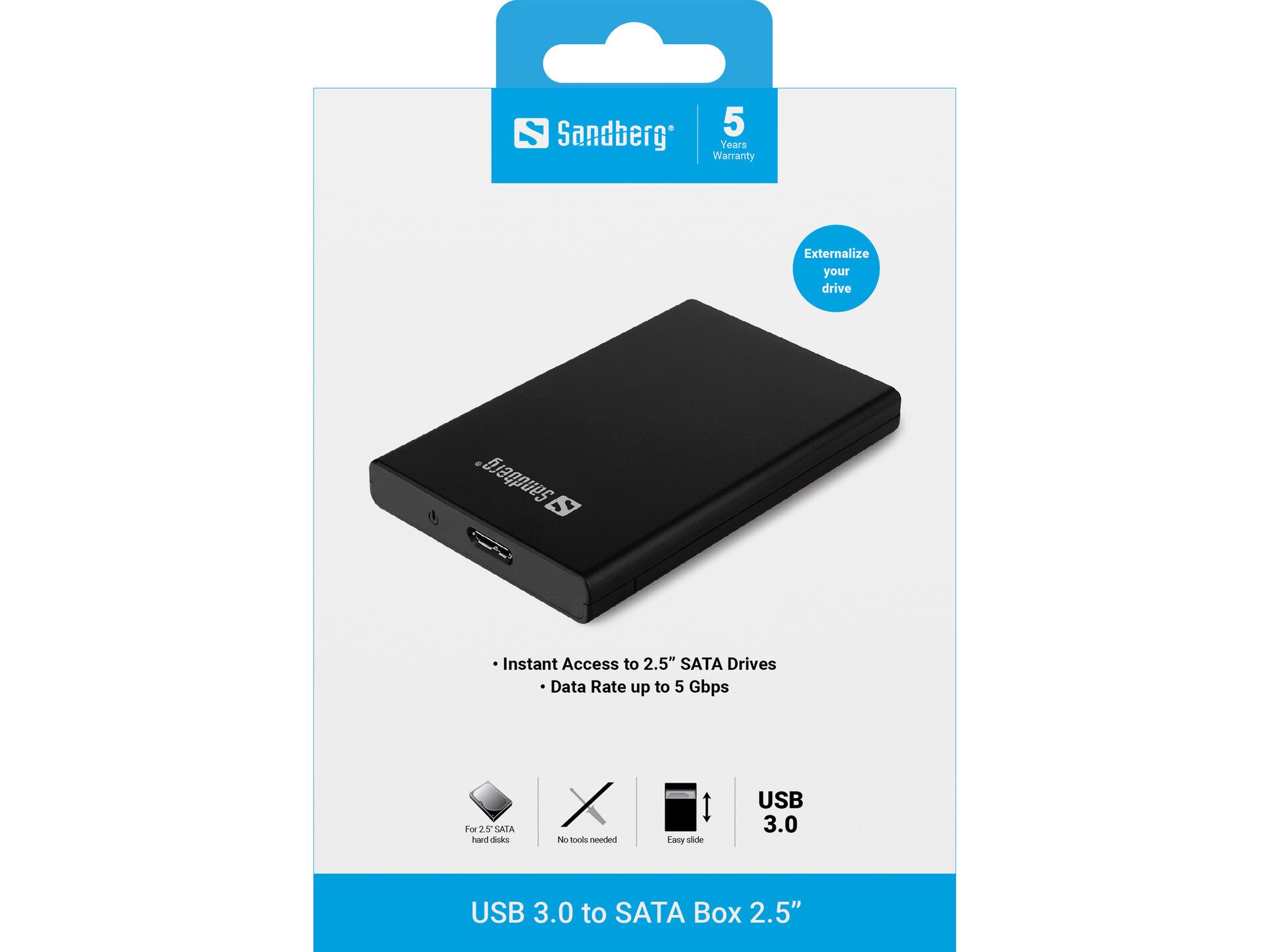 Sandberg SSD-Festplatte