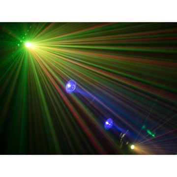 EUROLITE Discolicht LED Multi FX Laser Bar komplette Lichtshow für Deine Party Lichteffekt