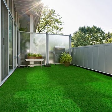 Kunstrasen Vita, Rasenteppich erhältlich in vielen Größen, Rasen, casa pura, Höhe: 40 mm